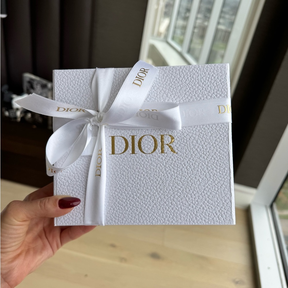 Christian Dior ⭐️ Empty Gift Storage Box Set 7.5” x 6.5” x 3.5”